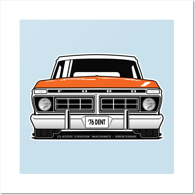 1976 dentside truck Wall Art by RBDesigns